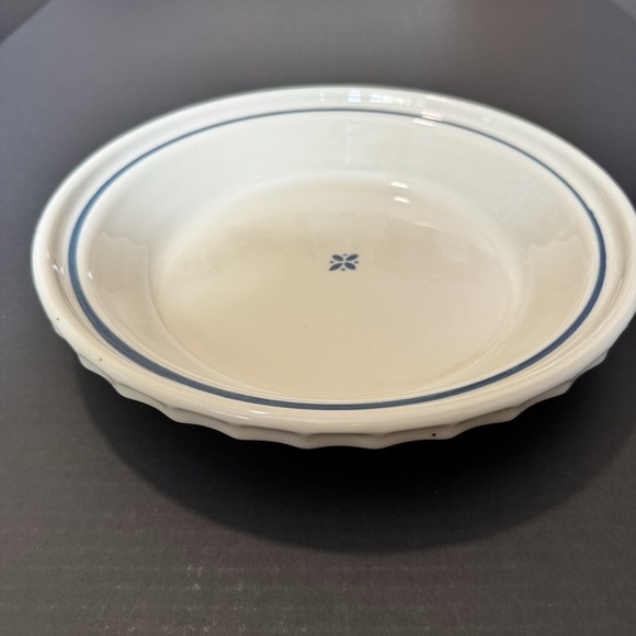 Longaberger Other - Longaberger Roseville Pottery Grandma Bonnie's Pie Plate Signed ED 1990